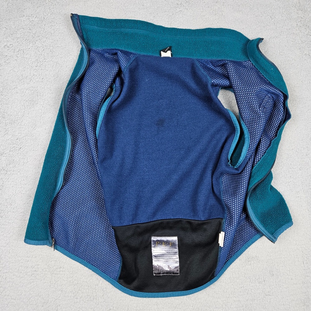 Vintage Patagonia (Men's Small) Blue Fleece Vest Full Zip PEF Synchilla USA Made - Picture 2 of 9